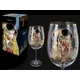 Carmani, kozarec za vino - G. Klimt, Poljub