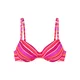 s.Oliver Bikini zgornji del roza/malina/neonsko roza/bela