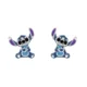 Disney Srebrni uhani z zatičem Stitch Lilo & Stitch ES00037SRHL.CS