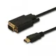 HDMI HDMI na VGA kabel Savio CL-197, 1,8 m