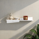 Hanah Home Zidna polica Vlnt123Byz, Bela