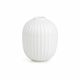 Bel porcelanast svečnik Kähler Design Hammershoi, višina 10 cm