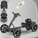 Dečiji karting na akumulator Crni ( 13716 )