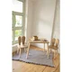 HANAH HOME Dečiji sto i stolice Bunny Two Chair Set Brown