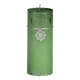 eoshop božična sveča, zelene barve. 367g vosek. SVW1291-ZELENA