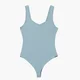 Cropp - Bodi na bretele - steel blue