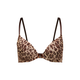 Hunkemöller Nedrček rjava/svetlo rjava/pegasto črna