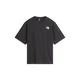 THE NORTH FACE Majica M LETS BE BUDDIES OVERSIZED SS TEE črna/bela