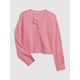 GAP Pulover otroška 718369 Roza