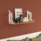 HANAH HOME Zidna polica Hunter Dog White
