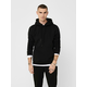 Dark blue mens basic hoodie ONLY & SONS Ceres - Men