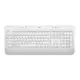 Tipkovnica Logitech K650 Signature, Wireless, USB, White, SLO g.