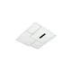 LED Zatemnitvena stropna svetilka LED/95W/230V 3000-6500K bela + Daljinski upravljalnik