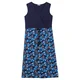 SHEEGO Obleka modra/marine/azur/bela