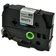 Kompatibilen trak za Brother TZe-S241/TZ-S241/PT/P-Touch 18mm, močnejše lepilo (strong adhesive) - črn izpis/bel trak