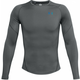 Muška majica Under Armour Rush Heatgear 2.0 Comp LS - grey