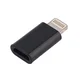 Adapter Lightning muski na Micro USB zenski crni
