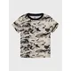adidas Majica Allover HK0276 Bež Regular Fit