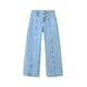 MANGO KIDS Kavbojke moder denim