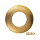 LE COQ Zlatni plitki tanjur Deras 29xh3cm / okrugli / porculan