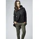 Womens parka Sherpa Cotton Parka black