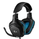 Slušalice žične gaming Logitech G432 7.1 crno/plave 981-000770