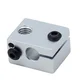 Start3Dprint 5kosov Aluminijasti grelni blok za HotEnd - Združljiv z M6 šobami, 20x16x12 mm
