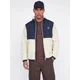 JACK & JONES Prehodna jakna JORFREDERIKSBERG kremna/nočno modra