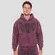 GymBeam Abyss Hoodie Raisin