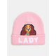Sinsay - Kapa tipa beanie Lady and the Tramp - pastelno roze