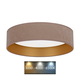Brilagi - VELVET LED plafonjera 24W/230V 3000/4000/6400K bež/zlatna