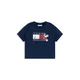 TOMMY HILFIGER Majica PEANUTS mornarska/rumena/rdeča/bela