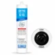 KOOP CHEM OTTOSEAL S-70 premium nevtralni silikon za naravni kamen, 310 ml C04 ČRNA