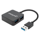 USB HUB 4port Manhattan 162296 3.2 G1/5Gbps/Crni