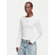 Guess Jeans Bluza W6YP14 K3821 Bela Slim Fit