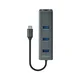SAVIO Savio ak-57 3-vratni USB-C hub z RJ-45 adapterjem