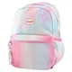 Play Školski ranac za devojčice Rainbow hearts Pop fashion, 43x30x20cm, Šareni