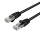 Orico Ethernetni omrežni kabel CAT6 1000 Mbps RJ45 za internet in LAN, okrogel, 2 m – črn