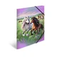 Herma mapa s klapo in elastiko Horse World, A3