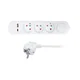 Solight PP111PD20 - Produžni kabl sa prekidačem, 3 utičnice i USB-A/USB-C priključcima za punjenje, 2 m
