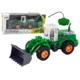 slomart LEAN TOYS RC bager nakladač, daljinsko voden, dvigljiva roka, zelen