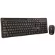 MS ALPHA M310 bezicni set tastatura i mis crna US MSP10030