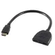 MicroConnect HDMI 19M - 2X HDMI 19F