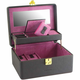 Friedrich Lederwaren Škatla za nakit rjava/vijolična Ascot 20124-3