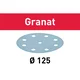 Festool Granat STF D125/8 P180 GR/10 125 Brusni disk mm K180, paket 10 kosov 497149.