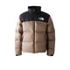 THE NORTH FACE Zimska jakna 1996 RETRO NUPTSE svetlo rjava/črna/bela