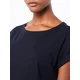 Womens Organic T-Shirt with Extended Shoulder Black
