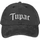 2Pac Gothic Logo Kapa Charcoal Grey UNI