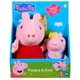 Plišasti igrači Peppa Pig - Peppa in Evie, 2 kosa (8422)