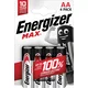 Alkalne baterije Energizer MAX AA - 4 komada
